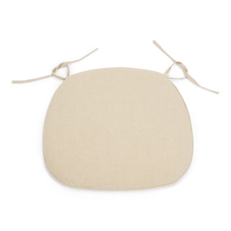 Atlas Commercial Products Canvas Tie Back Cross Back Chair Cushion XBCC4BLST-LG